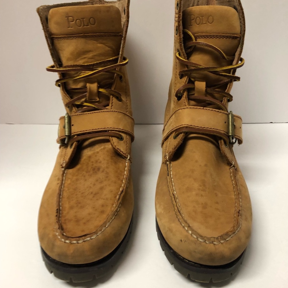 Mens Ralph Lauren polo ranger boots size 10 D